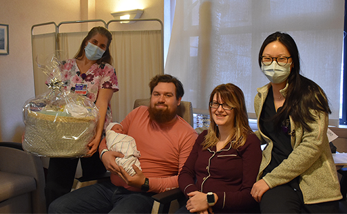 First Baby of 2023 At Hinsdale Hospital